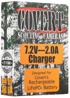 Covert Scouting Cameras LiFePO4 Wall Charger - 110V — view 3