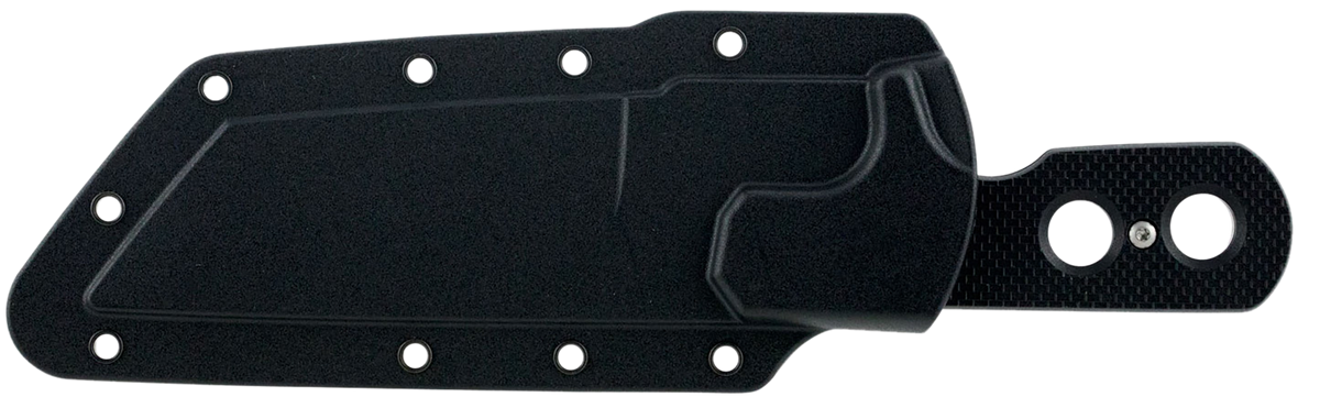 Cold Steel 49HTF Mini Tac Tanto 3.75" Fixed Plain AUS-8A SS Black Griv-Ex Handle — view 3