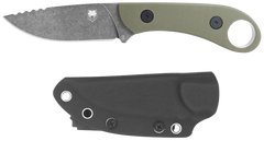 CobraTec Knives Skinner Gen II 3.50" Fixed Plain D2 Steel OD Green G10 Handle — view 3