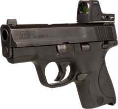Trijicon RMRcc Dovetail Mount Plate Matte Black Steel - Fits S&W M&P Shield/M2.0 — view 3