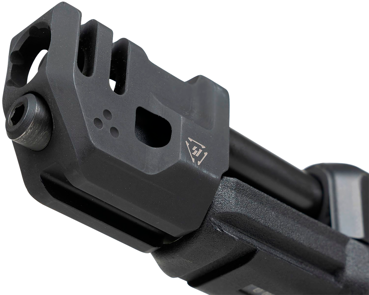 Strike Industries Mass Driver Compact Compensator 9mm Black - Glock 19 Gen 5 — view 3