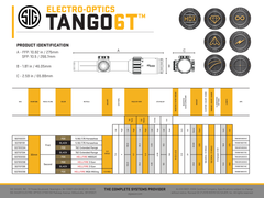Sig Sauer Electro-Optics Tango6T 1-6x24mm 30mm Tube Illuminated Horseshoe Dot 5.56/7.62 Riflescope - Flat Dark Earth — view 3