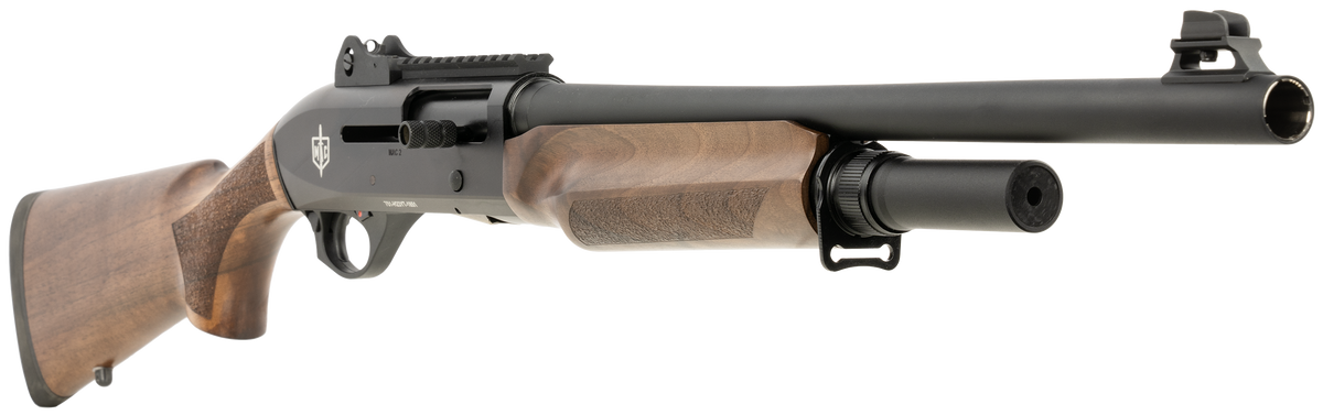 MAC 2 Tactical 12 Gauge 18.50" 3" 5+1 Semi-Auto Shotgun - Turkish Walnut — view 3