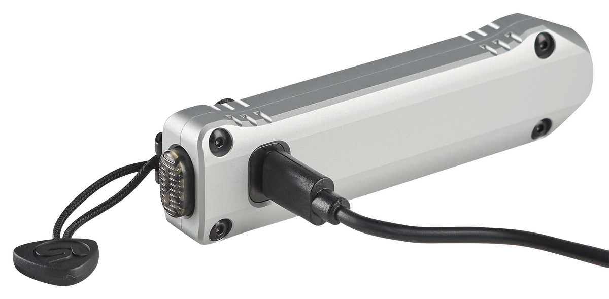 Streamlight Wedge XT 500 Lumens LED Rechargeable EDC Flashlight - Silver Aluminum — view 3