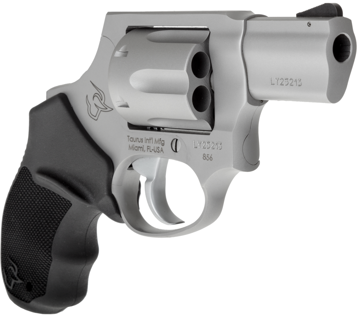 Taurus 856 Concealed Hammer 38 Special +P 2" 6-Shot DAO Revolver - Matte Stainless — view 3