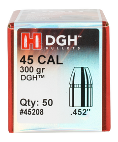 Hornady Dangerous Game Handgun .45 Cal .452 300gr FMJ Reloading Bullets - 50/Box — view 3