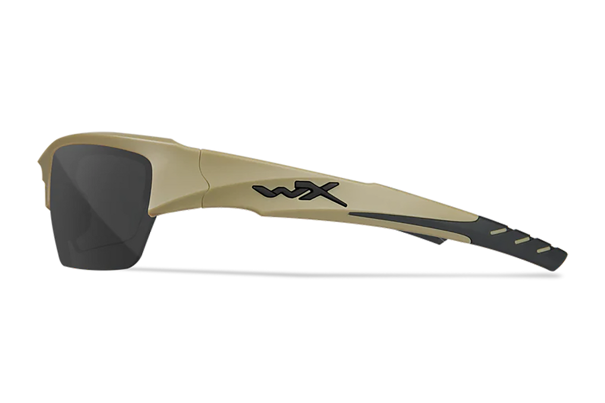 Wiley X Valor CHVAL06T Safety Glasses Matte Tan Semi-Rimless — view 3