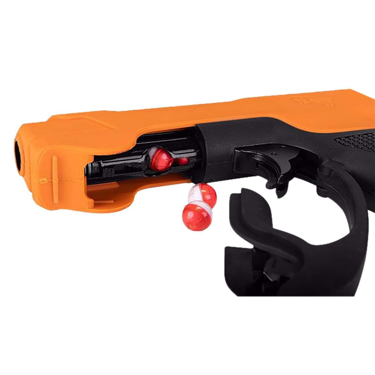 Umarex USA P2P HDP 50 Compact Gen 2 .50 Cal 4-Rd CO2 Pepper Ball Pistol - Orange/Black — view 3