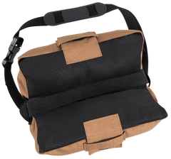 Allen 18420 Bench Shooting Bag Empty Black/Tan 600D Polyester — view 3