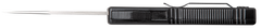 CobraTec Knives Lightweight 3.25" OTF Drop Point Plain D2 Steel Black Aluminum Handle — view 3