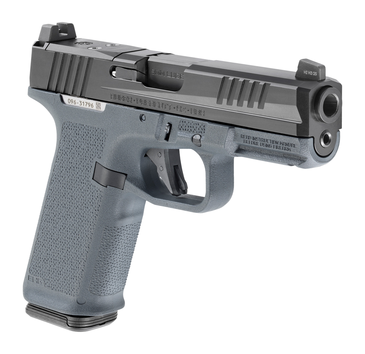 Ruger RXM 9mm Luger 4" 17+1 Semi-Auto Pistol - Stealth Gray — view 3