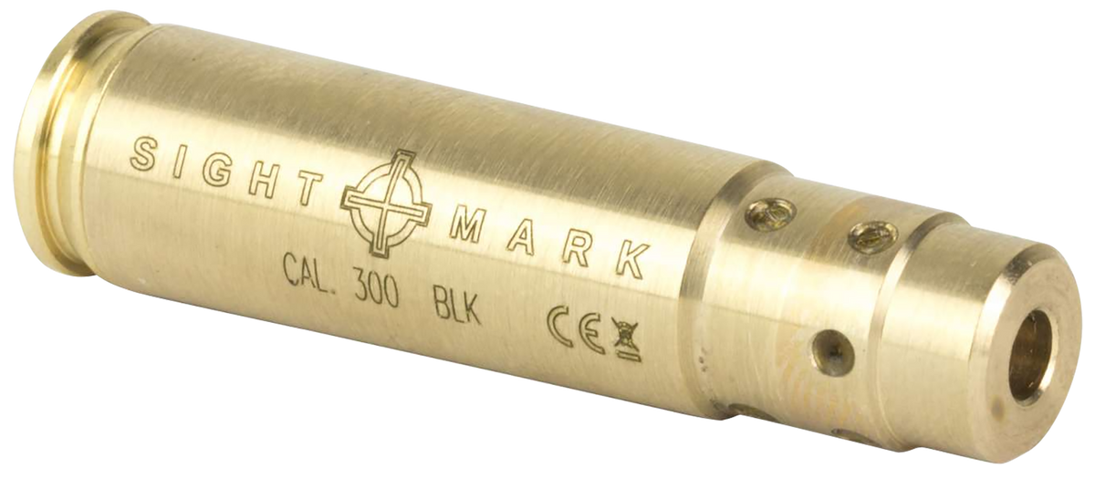 Sightmark SM39043 Boresight Red Laser 7.62x35mm/300 Blackout Brass - Battery & Case — view 3