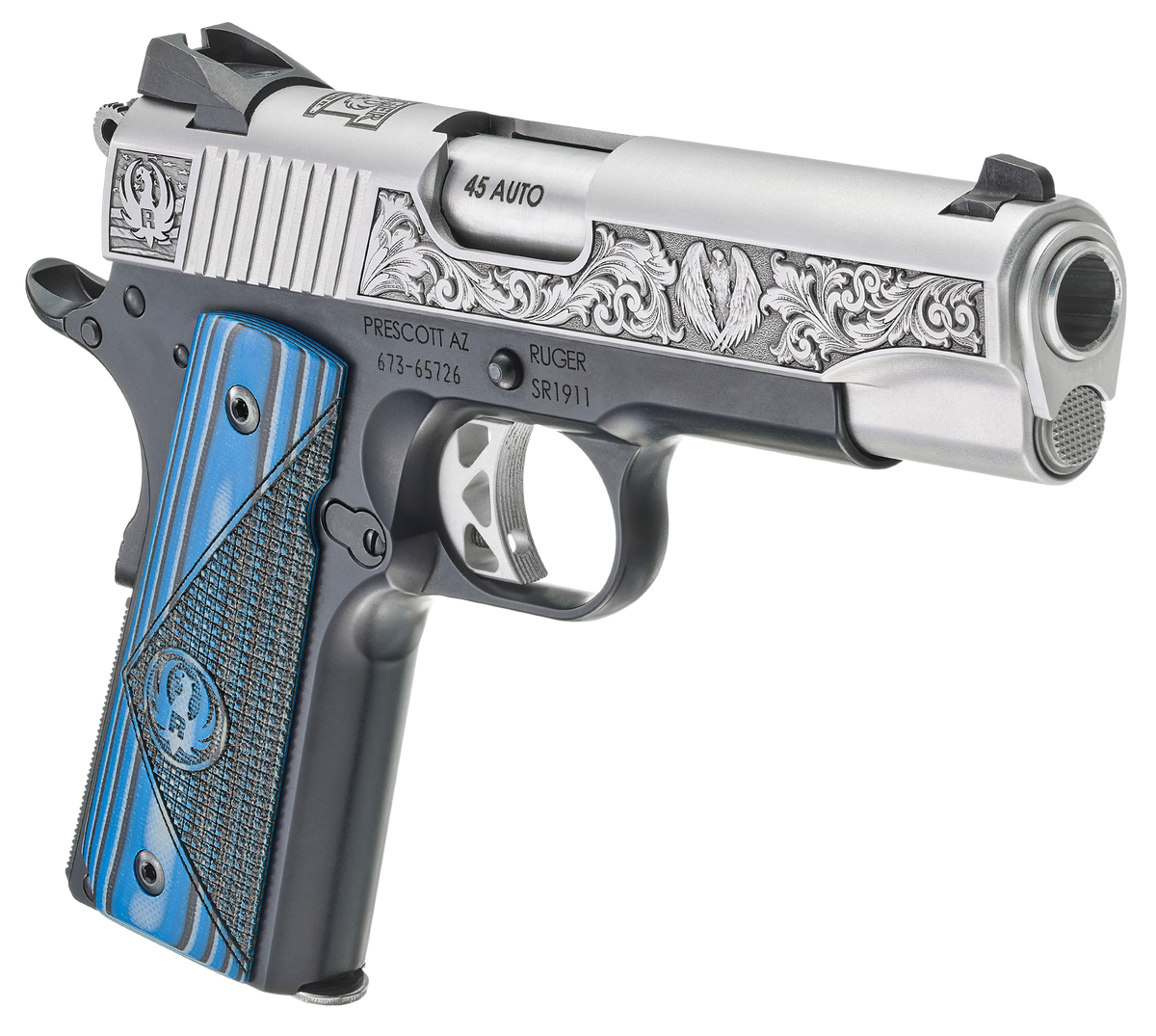 Ruger SR1911 Newport NH Edition .45 ACP 4.25" 7+1 Semi-Auto Pistol — view 3