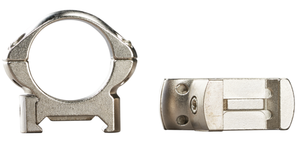 Weaver Mounts Grand Slam 1" Medium Silver 2-Pc Steel Scope Rings — view 3