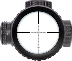 TruGlo TX6 4-24x50mm 30mm Tube FFP Illuminated Milliradian Rifle Scope - Black — view 3