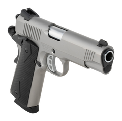 Tisas Arms 1911 Carry 45 ACP 4.25" 8+1 SAO Pistol - Stainless Steel — view 3