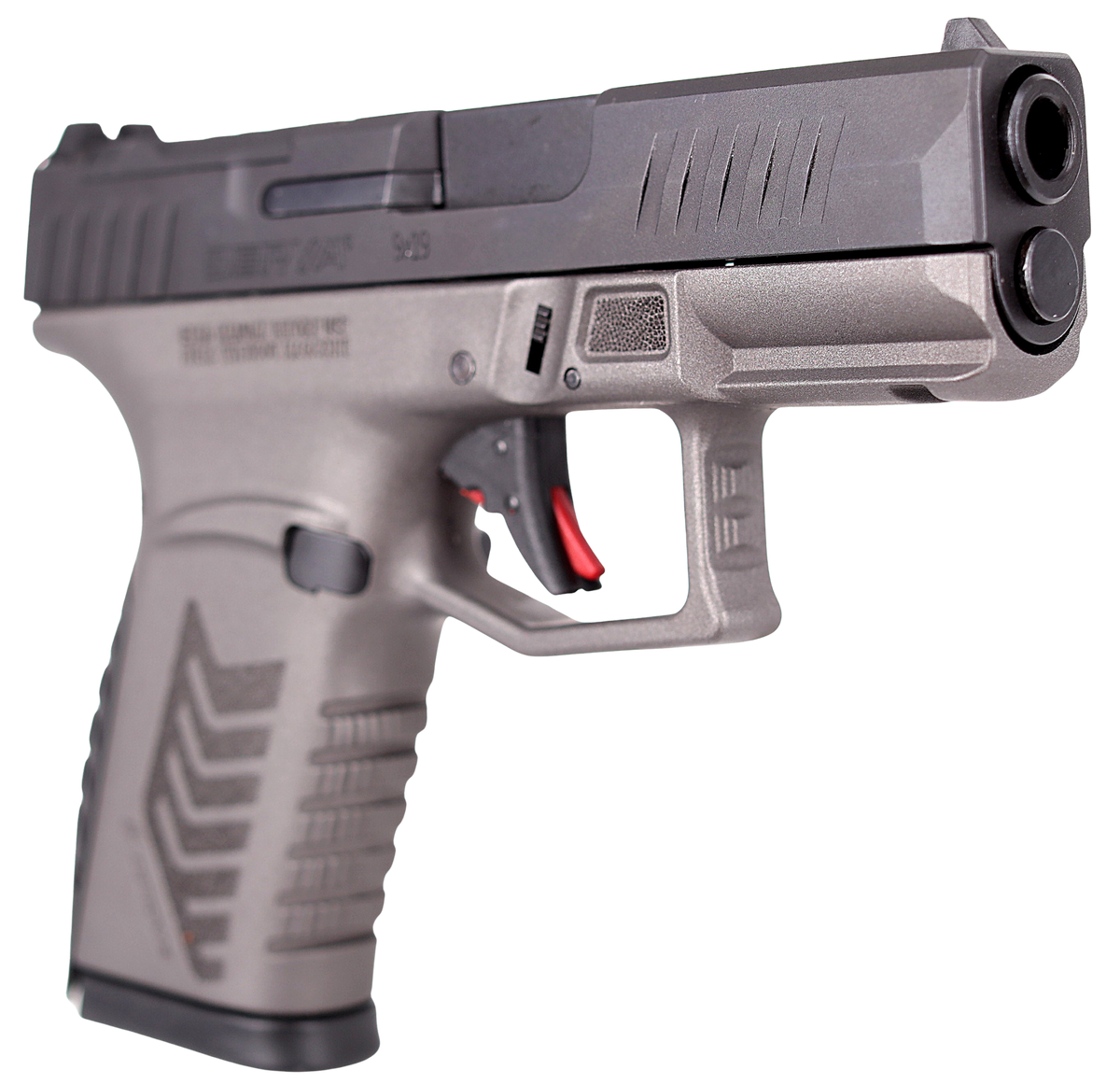 Derya Firearms DY9Z 9mm Luger 3.5" 15+1 Semi-Auto Pistol - Gray/Black — view 3