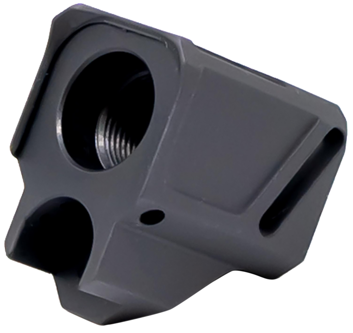 Faxon Firearms EXOS-533 Pistol Compensator 1/2"x28 Black Nitride for Glock 43X/48 — view 3