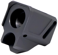 Faxon Firearms EXOS-533 Pistol Compensator 1/2"x28 Black Nitride for Glock 43X/48 — view 3