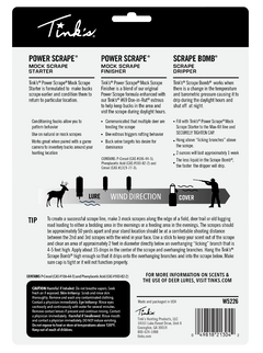 Tinks W5226 Power Scrape All-Season Deer Attractant Kit 4 oz Pre-Rut Finisher & Mock Scrape Starter — view 3