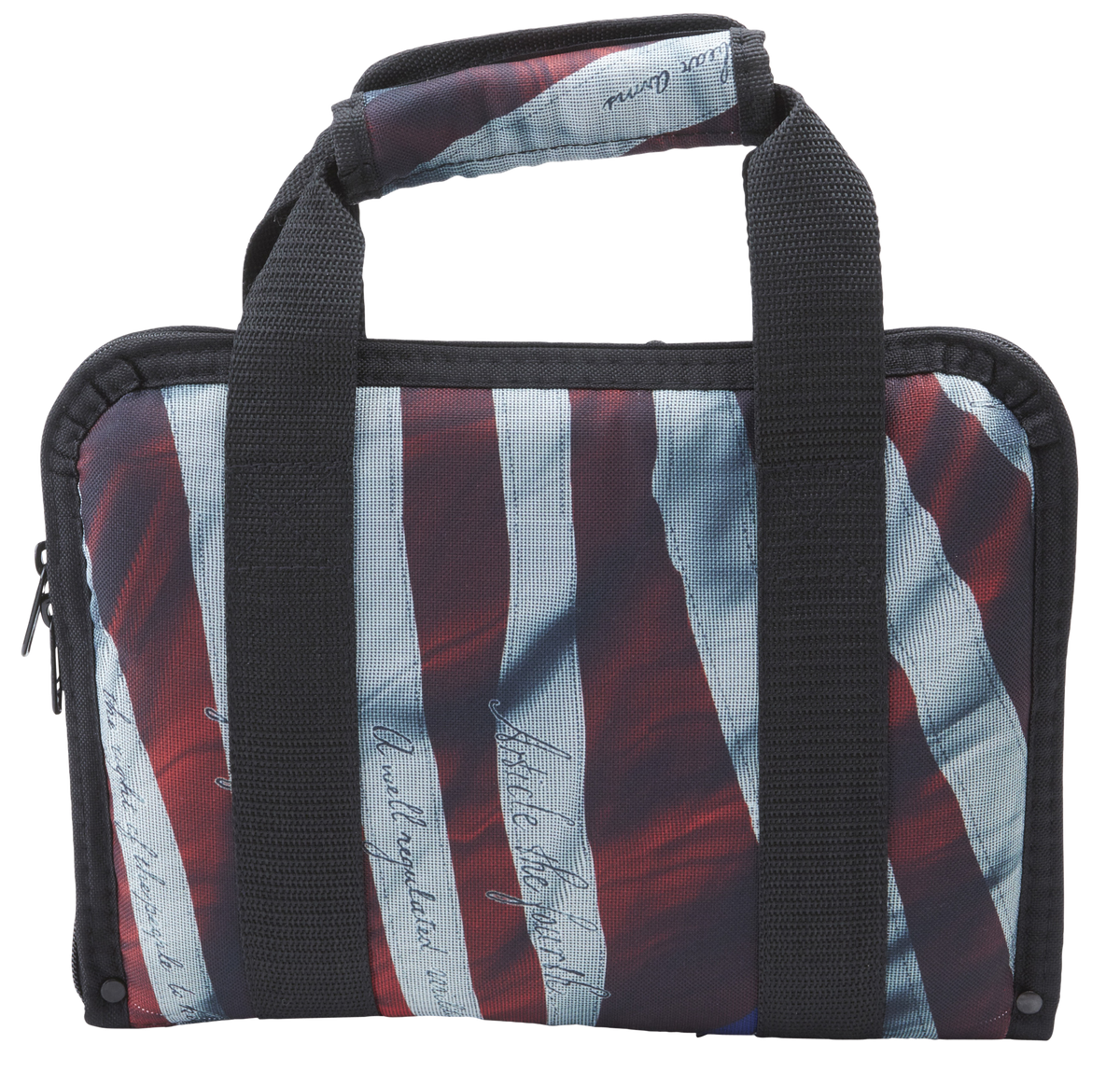 Allen 7609 Victory Duplex Handgun Case Stars & Stripes/Black Endura Holds 2 Handguns — view 3