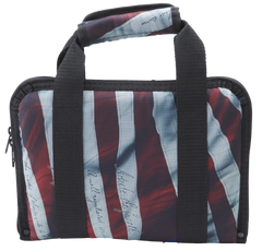 Allen 7609 Victory Duplex Handgun Case Stars & Stripes/Black Endura Holds 2 Handguns — view 3