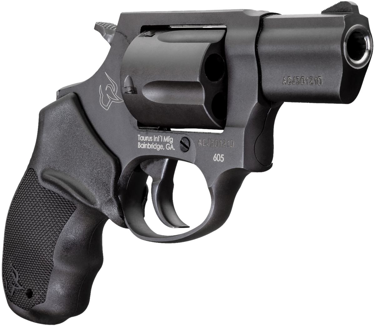 Taurus 605 357 Mag/38 Special +P 2" 5-Shot DA/SA Revolver - Matte Black Oxide — view 3