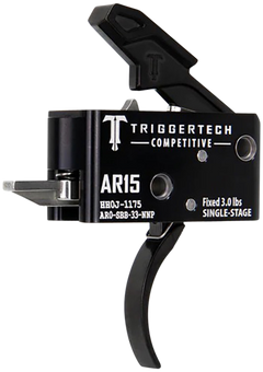 TriggerTech Competitive AR-15 3 lb Single-Stage Pro Curved Trigger — view 3