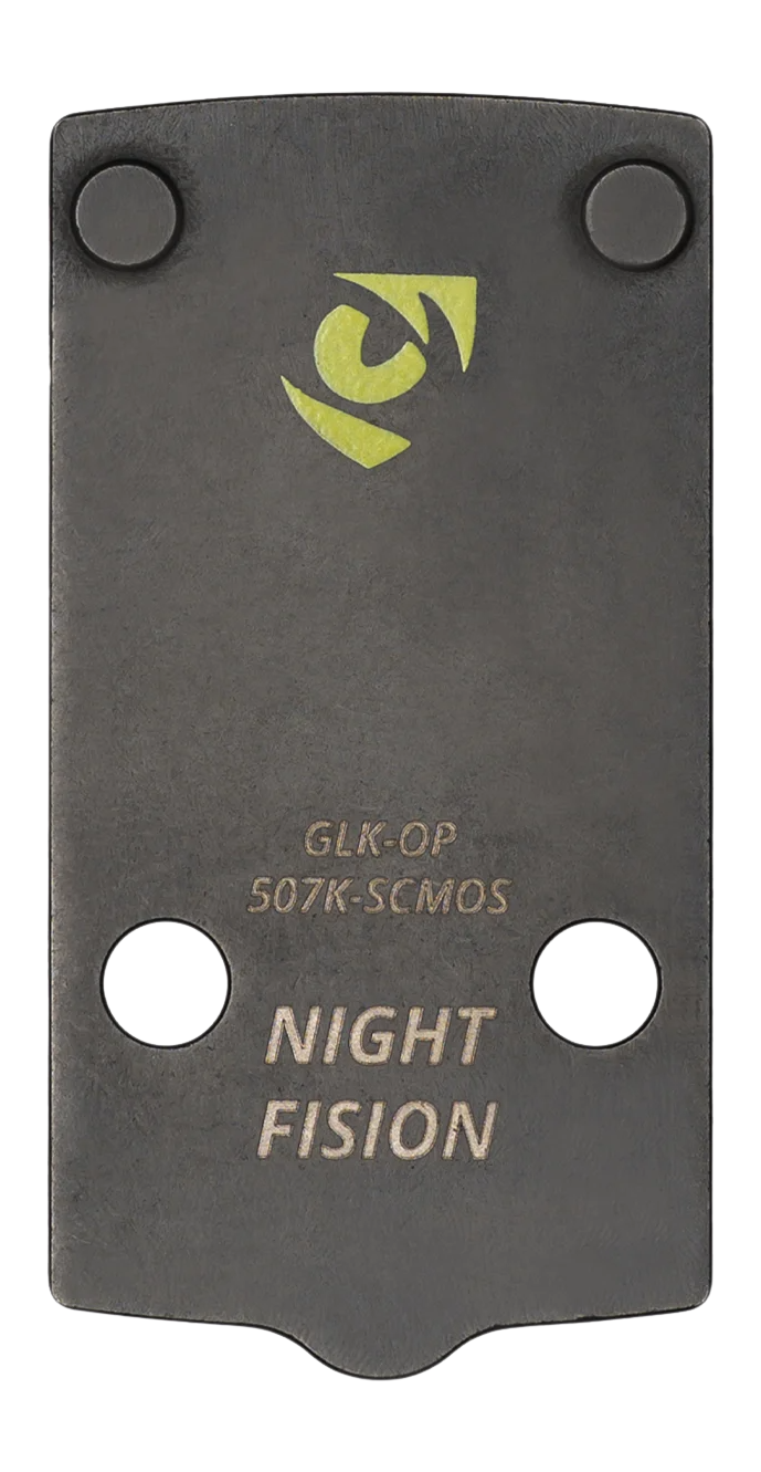 Night Fision GLK-OPBS-507K-43X Optic Plate & Backup Sight Combo - Fits Glock 43X/48 MOS / Holosun 507K — view 3