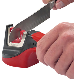 Accusharp 052C Asian-Style Sharpener Fine Diamond/Ceramic Red — view 3