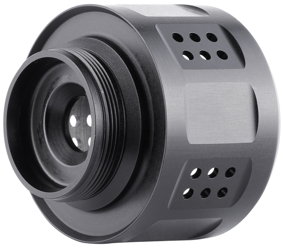 Dead Air KA180 E-Brake Muzzle Brake for Nomad-30 - 17-4 Stainless - Black — view 3