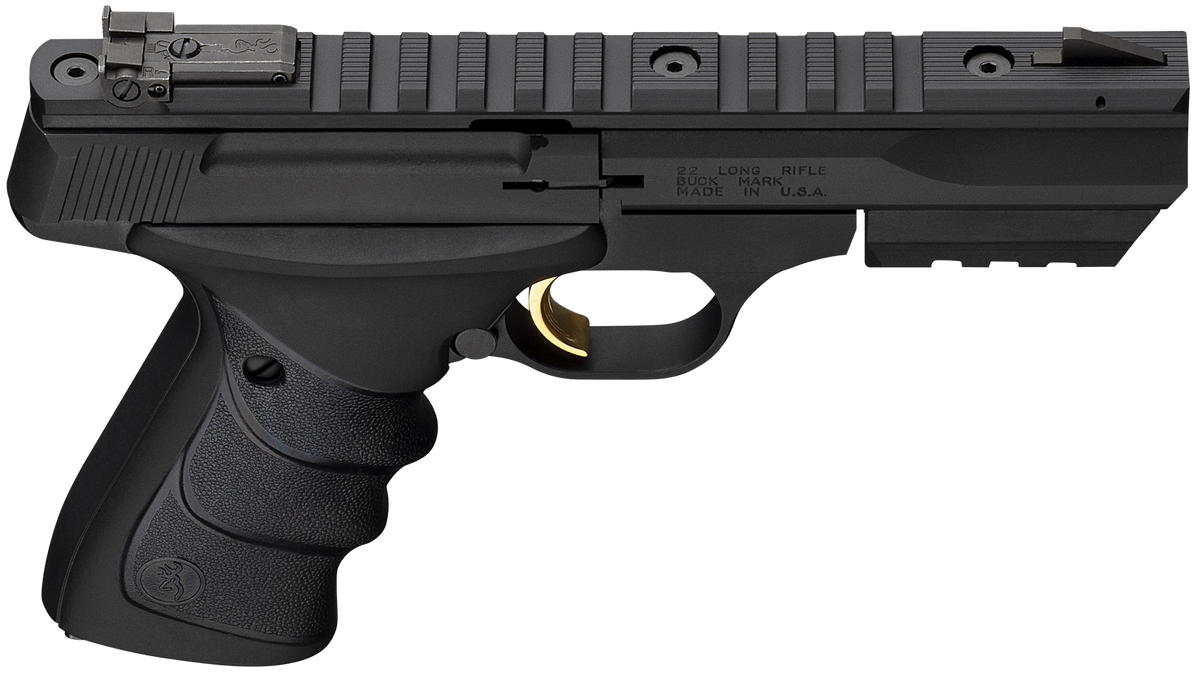 Browning Buck Mark Black Label URX 22 LR 5.5" 10+1 Semi-Auto Pistol — view 3