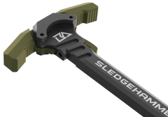 Breek Arms Sledgehammer AR-10/LR-308 Ambidextrous Charging Handle - OD Green — view 3