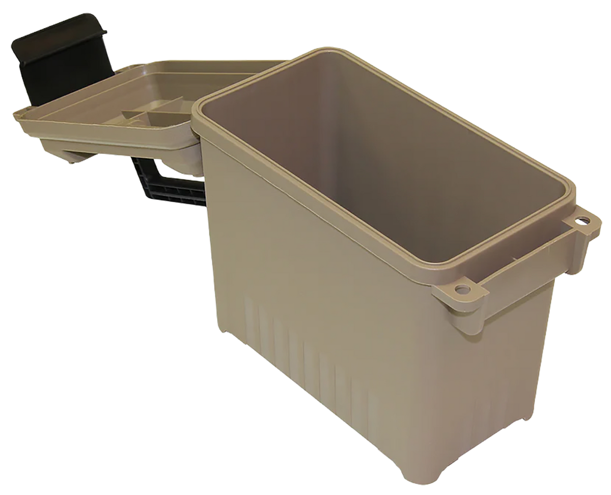 MTM Case-Gard AC5C 5-Can Ammo Crate Mini Dark Earth / Army Green Polypropylene — view 3