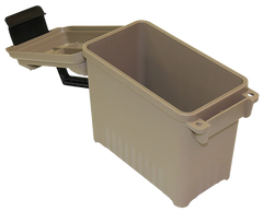 MTM Case-Gard AC5C 5-Can Ammo Crate Mini Dark Earth / Army Green Polypropylene — view 3