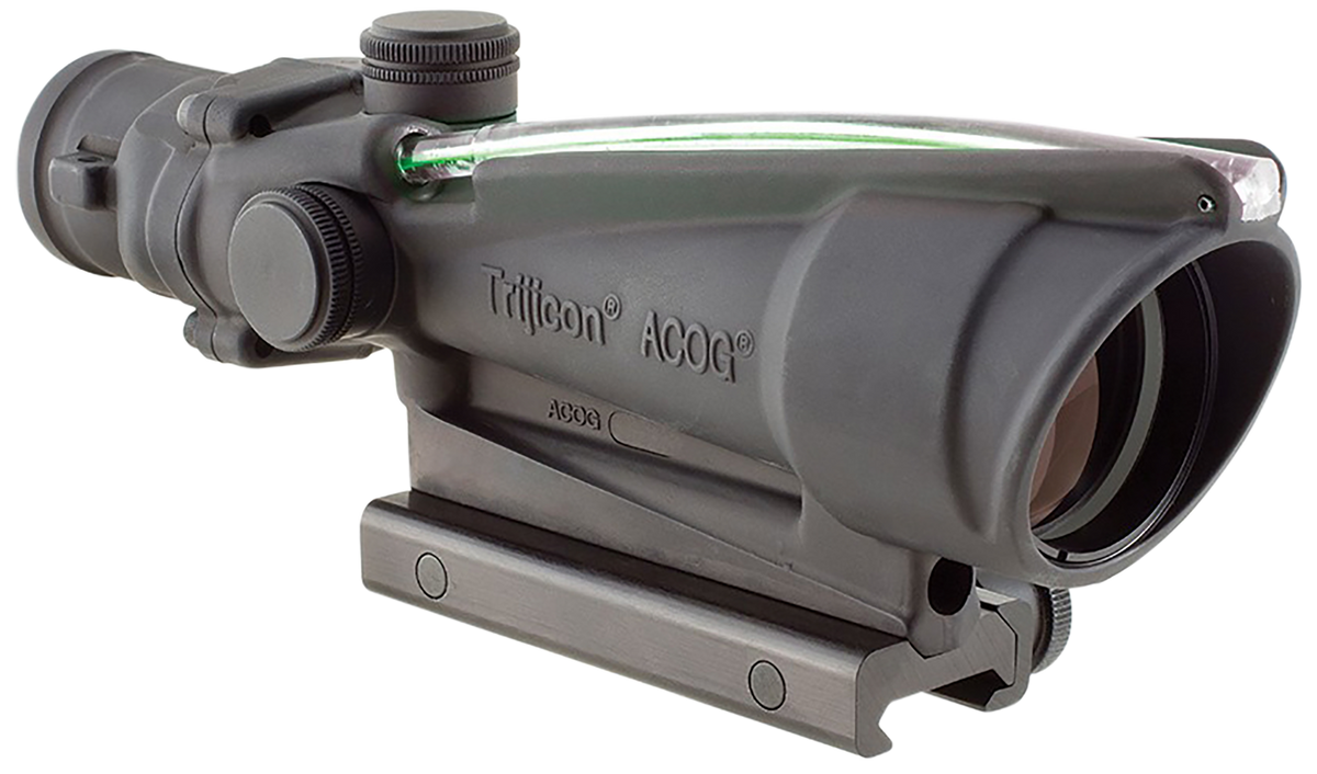 Trijicon 100416 ACOG 3.5x35mm Dual Illuminated Green Crosshair 300 BLK BDC Riflescope - Matte Black — view 3