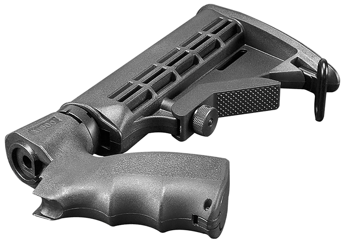 Aim Sports APGSM500 12 Gauge 6-Position Collapsible Pistol Grip Shotgun Stock for Mossberg 500 Black — view 3