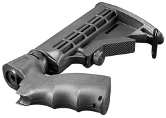 Aim Sports APGSM500 12 Gauge 6-Position Collapsible Pistol Grip Shotgun Stock for Mossberg 500 Black — view 3