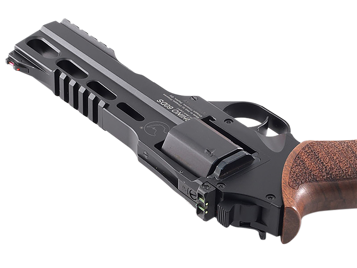 Chiappa Firearms Rhino 60DS 9mm Luger 6" 6-Shot DA/SA Revolver - Black Anodized / Walnut Grips — view 3