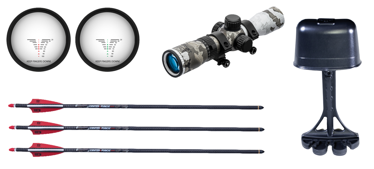 TenPoint TX28 28" 250 lb 410 FPS Crossbow w/ RangeMaster 100 Scope - Vektra — view 3