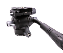 Painted Arrow FH1 Micro Fluid Tripod Head Black - 9.6 oz with Arca-Swiss Plate — view 3