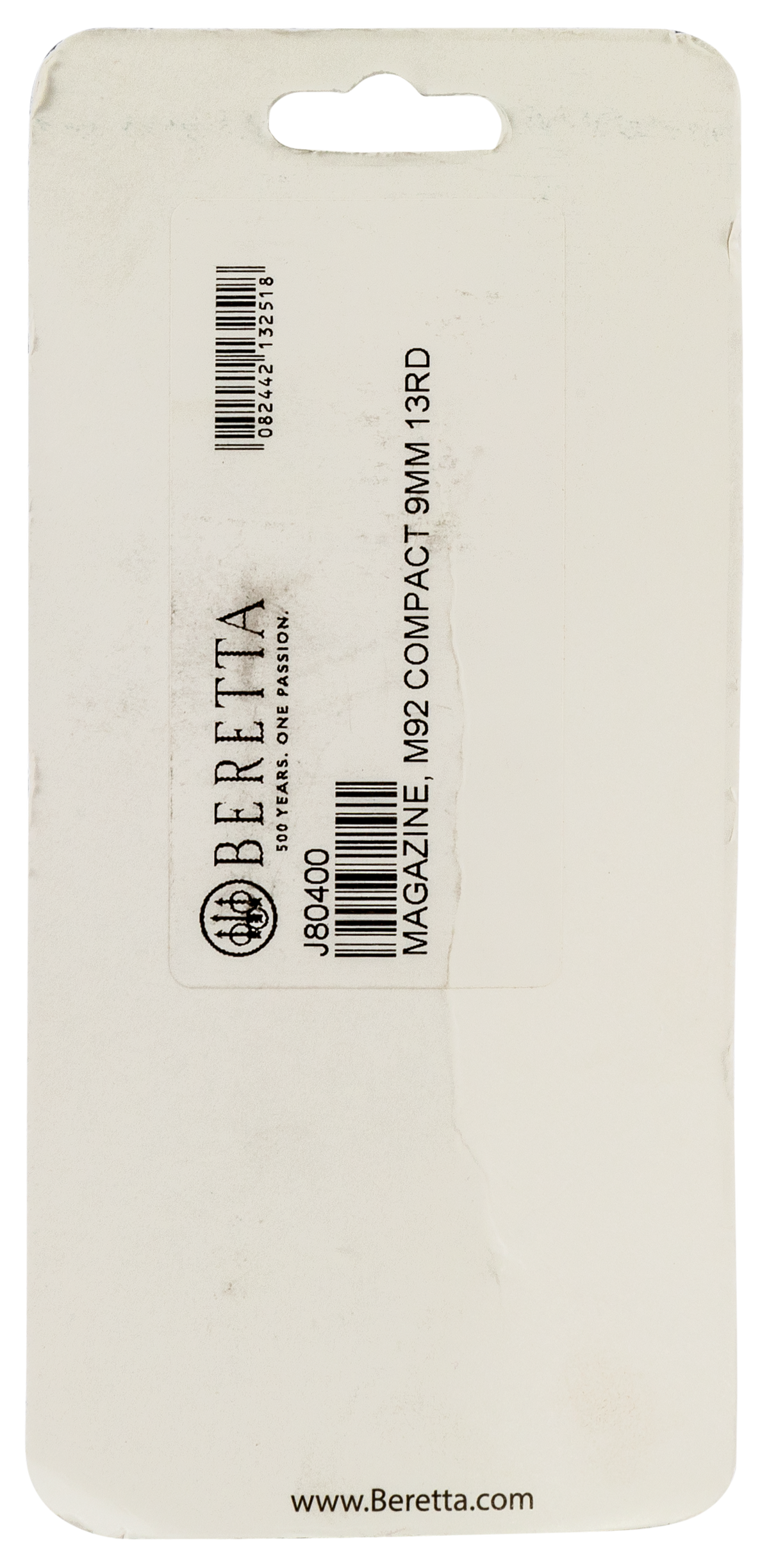 Beretta J80400 92FS Compact 9mm Luger 13-Rd Black Steel Detachable Magazine — view 3