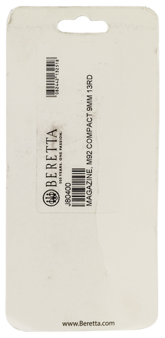 Beretta J80400 92FS Compact 9mm Luger 13-Rd Black Steel Detachable Magazine — view 3