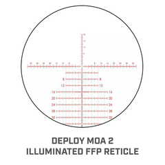 Bushnell Match Pro ED 5-30x56mm 34mm Tube Illuminated DM2 MOA Riflescope — view 3