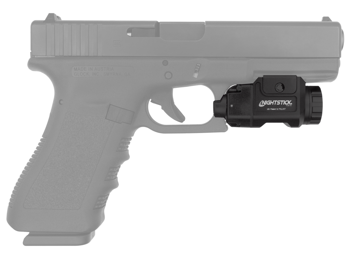 Bayco Nightstick TCM-10 Compact Weapon-Mounted Light 650 Lumens White LED Black Anodized — view 3
