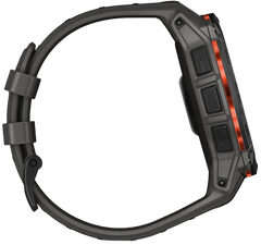 Garmin Instinct 3 Solar 50mm GPS Smartwatch - Black/Charcoal — view 3