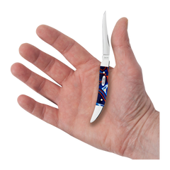 Case 11202 Patriotic Kirinite Small Texas Toothpick 2.25" Folding Pocket Knife — view 3
