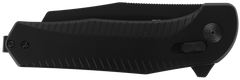 S.O.G Diverge XR 3" Folding Sheepsfoot Plain Black PVD D2 Steel Blade Black Scaled Aluminum Handle — view 3