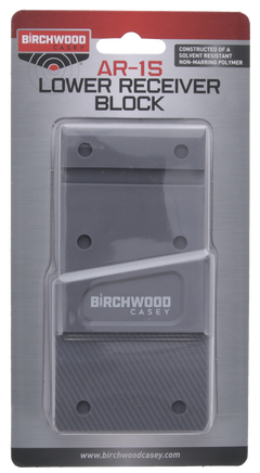 Birchwood Casey LOWRVISE-BLOCK AR-15 Lower Receiver Vise Block - Gray Polymer — view 3