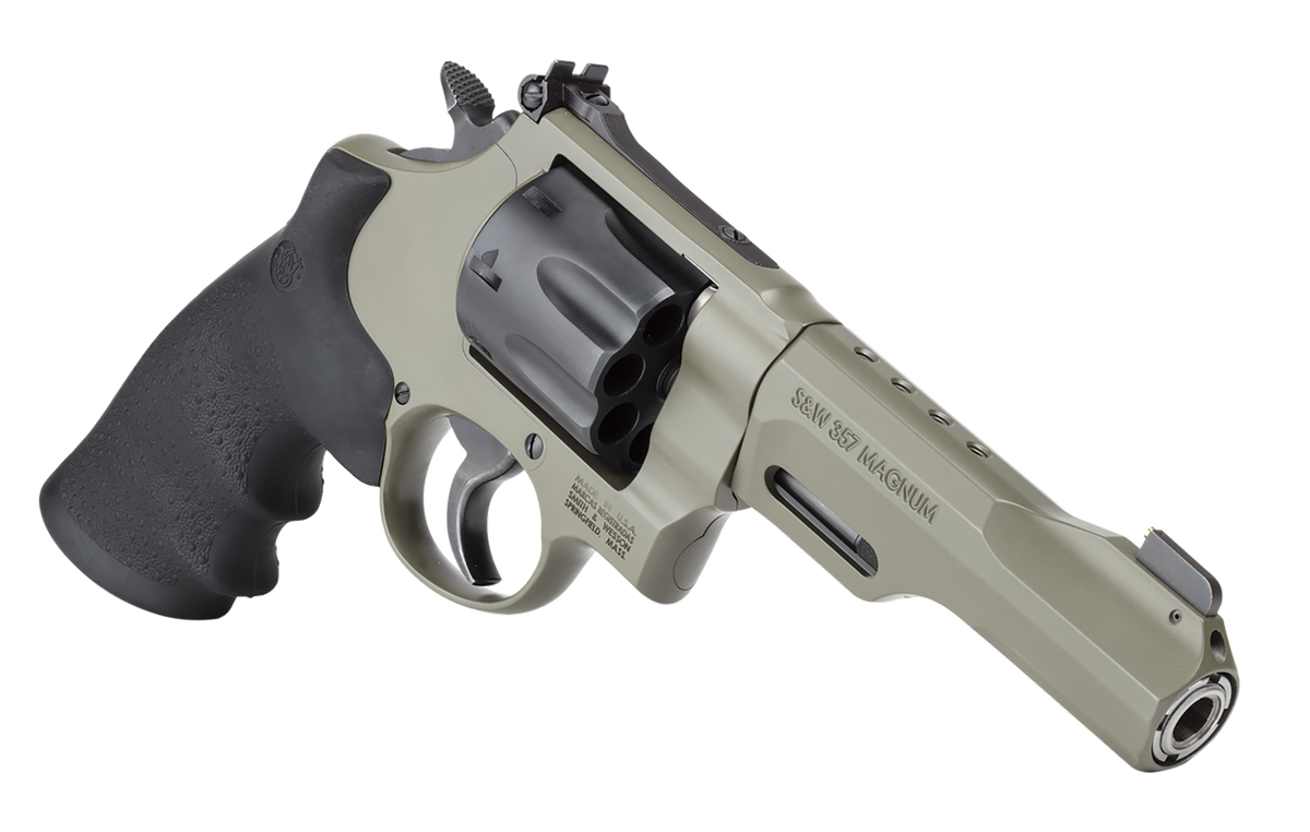 Smith & Wesson Performance Center Model 327 TRR8 .357 Mag 5" 8-Rd DA/SA Revolver - Moss Cerakote — view 3